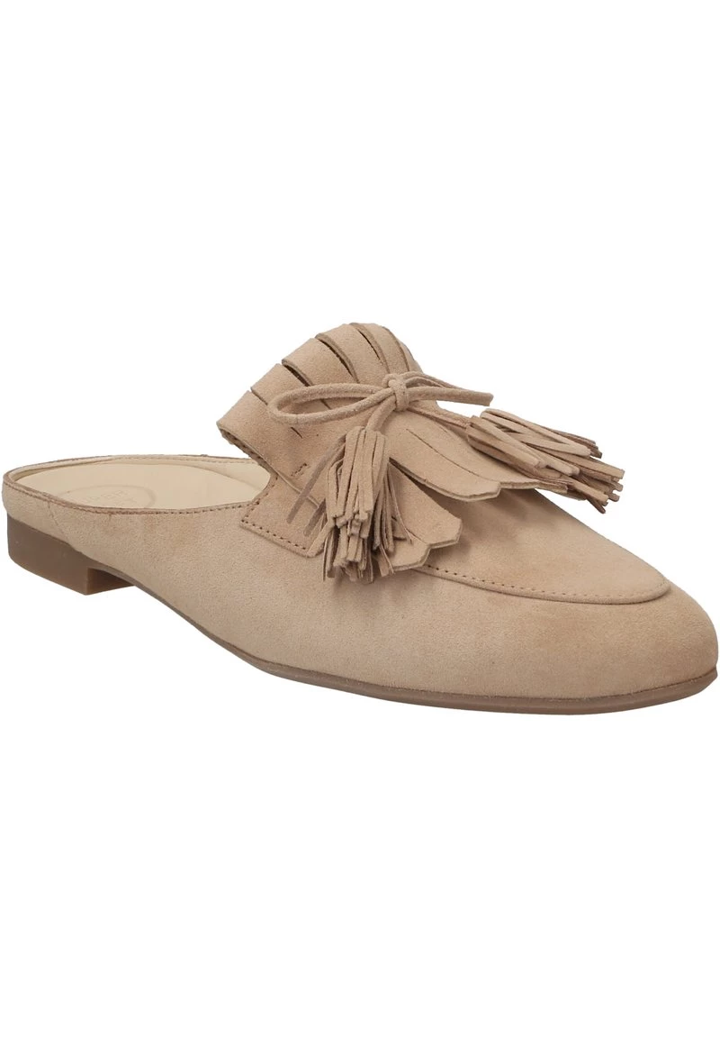 Paul Green Femme Mules à Talons Beige 4 Paul Green Femme Mules à Talons Beige – Image 2