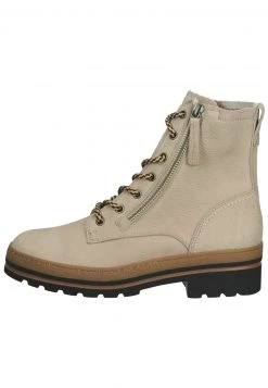 France Paul Green Soldes Boutique 13 Paul Green Femme Bottines à Plateau Champagne