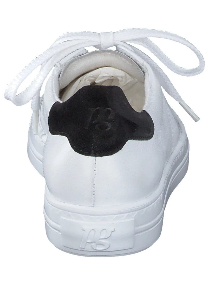 Paul Green Baskets Basses Mastercalf/s.suede White/black Femme 5 Paul Green Baskets Basses Mastercalf/s.suede White/black Femme – Image 4