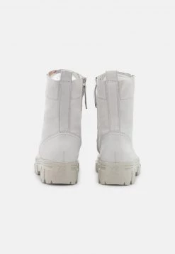 Paul Green Femme Bottines à Lacets Royal Offwhite -France Paul Green Soldes Boutique c1cf4aeca04b4997ae48f1f6c7529064