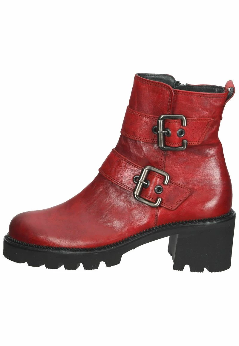 Paul Green Femme Bottines à Plateau Rot 3 Paul Green Femme Bottines à Plateau Rot