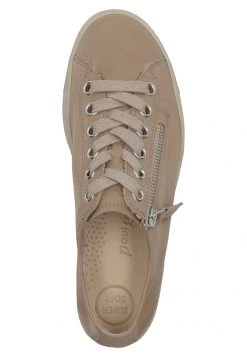 Paul Green Femme Baskets Basses Beige -France Paul Green Soldes Boutique c46ad9ad36454ad68aec55c5a1727494