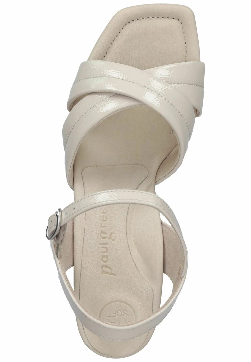 Paul Green Sandales Knautschlack Biscuit Femme 5 Paul Green Sandales Knautschlack Biscuit Femme – Image 3