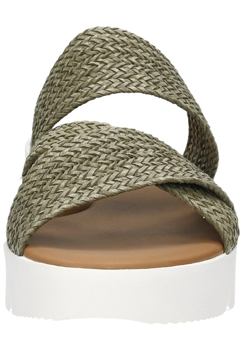 Paul Green Femme Mules Oliv 8 Paul Green Femme Mules Oliv – Image 6