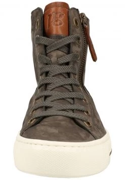 Paul Green Femme Baskets Montantes Grau/mittelbraun 017 -France Paul Green Soldes Boutique f33fe9d390e64452a8c4282dcff09f75