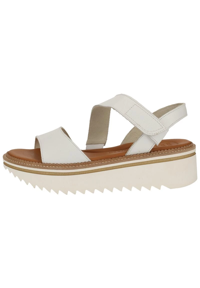 Paul Green Femme Sandales à Plateforme Weiß 3 Paul Green Femme Sandales à Plateforme Weiß
