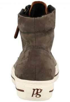 Paul Green Femme Baskets Montantes Grau/mittelbraun 017 -France Paul Green Soldes Boutique fda01e1db99e40329d6d68026328dcab
